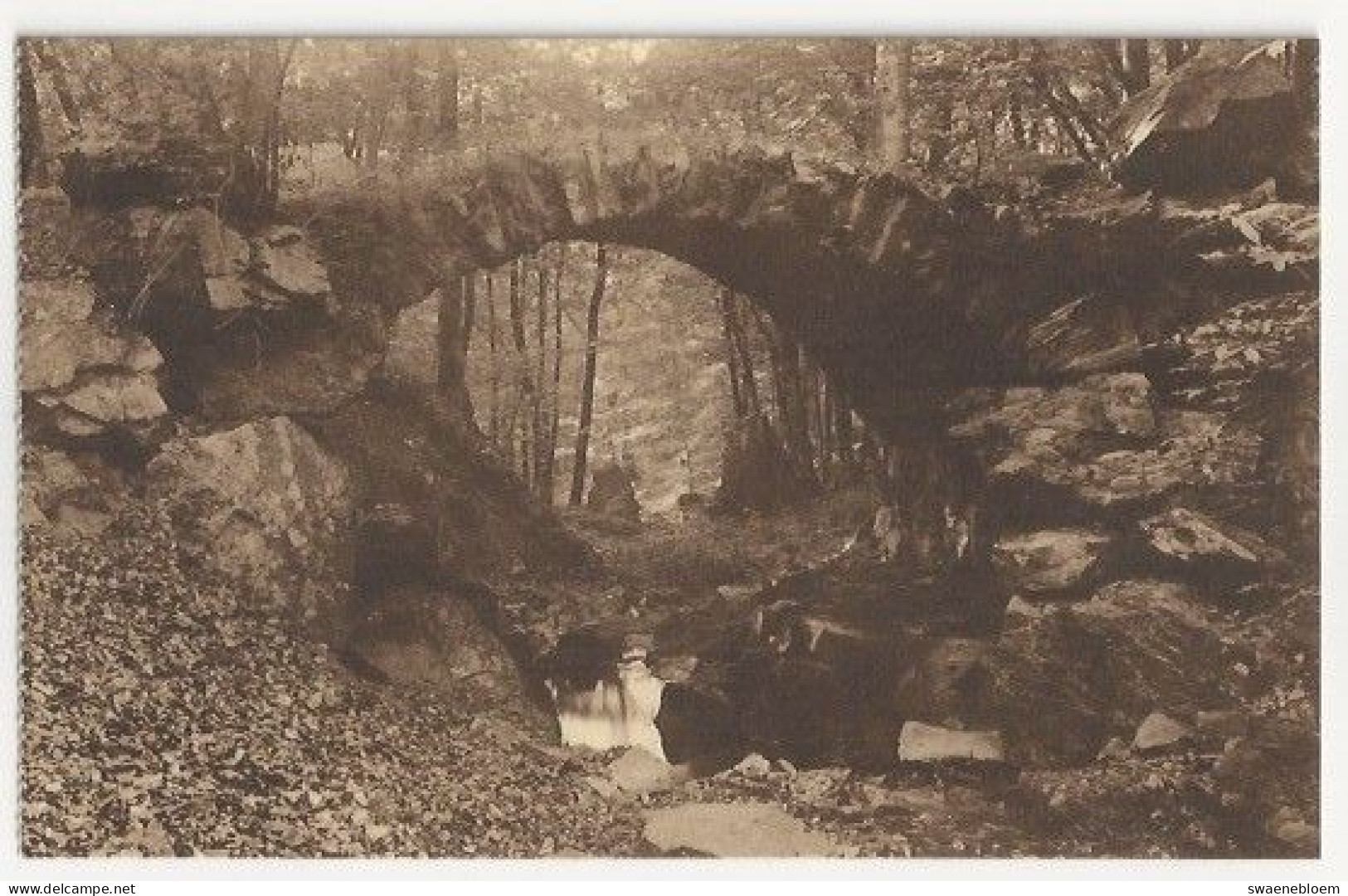 BE.- BELGIË. SPA. PROMENADE MEYERBEER. LE VIEUX PONT. BRUG. - Spa