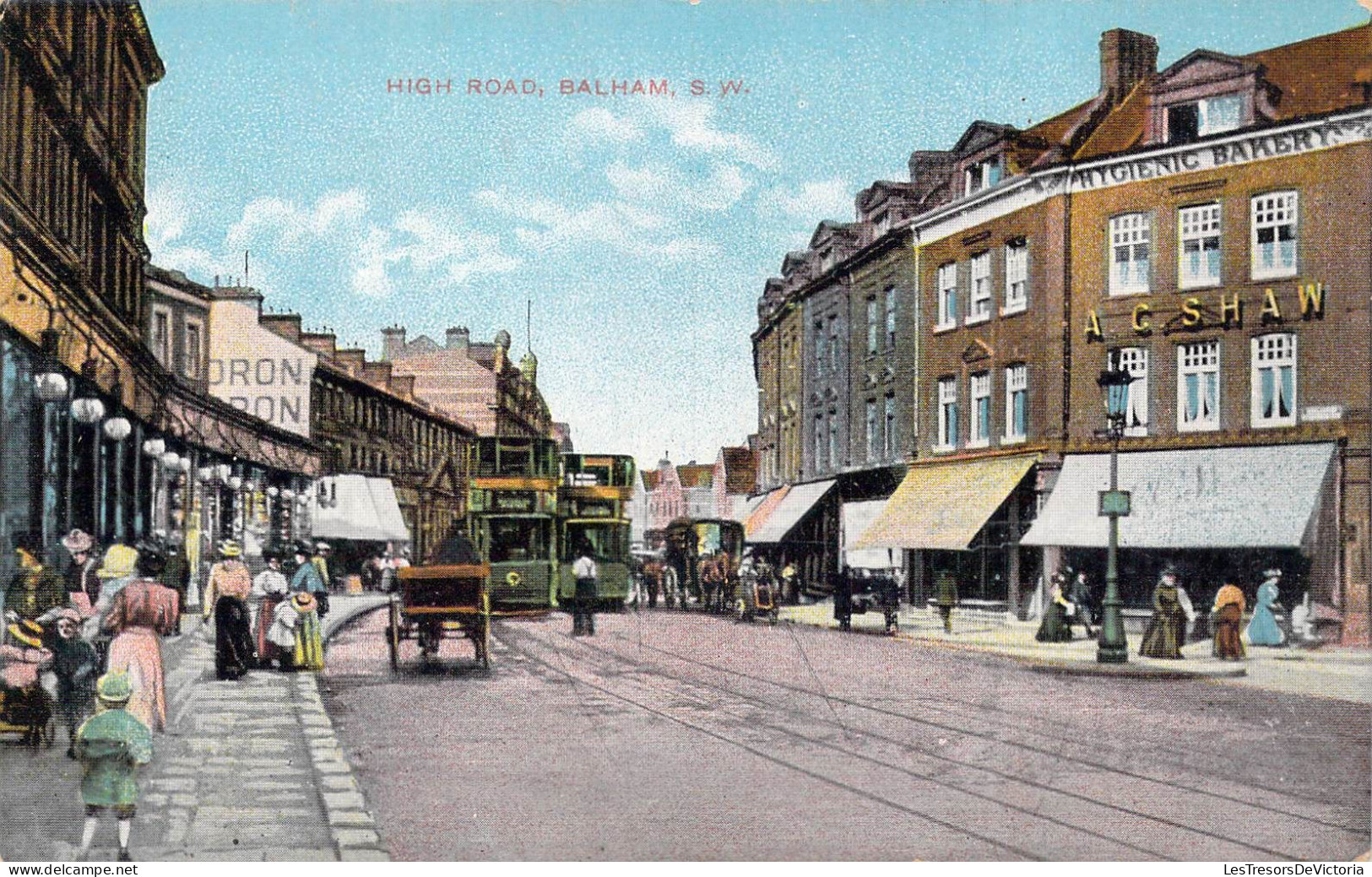 ANGLETERRE - Balham - High Road - Carte Postale Ancienne - Autres & Non Classés