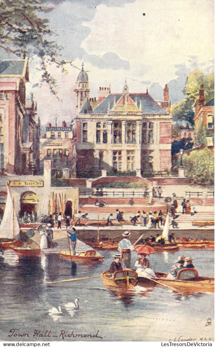 ANGLETERRE - Richmond - Town Hall - Carte Postale Ancienne - Autres & Non Classés