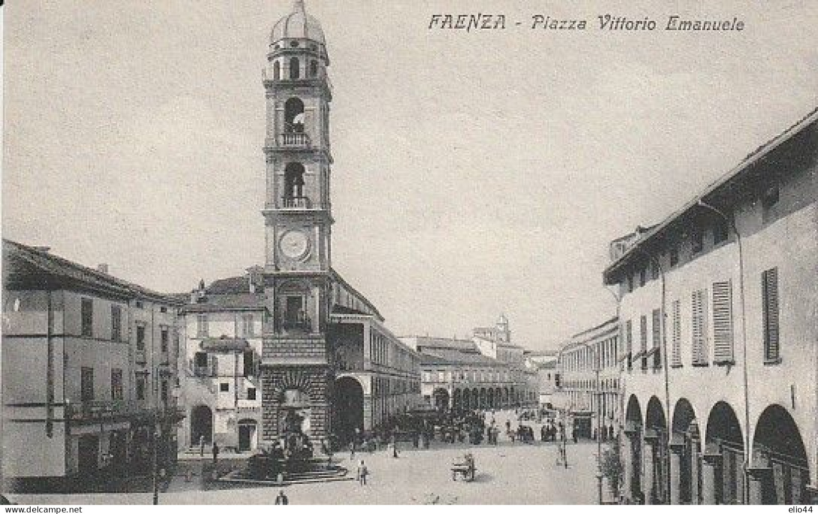 Italia - Emilia - Romagna - Faenza - Piazza Vittorio Emanuele - - Faenza