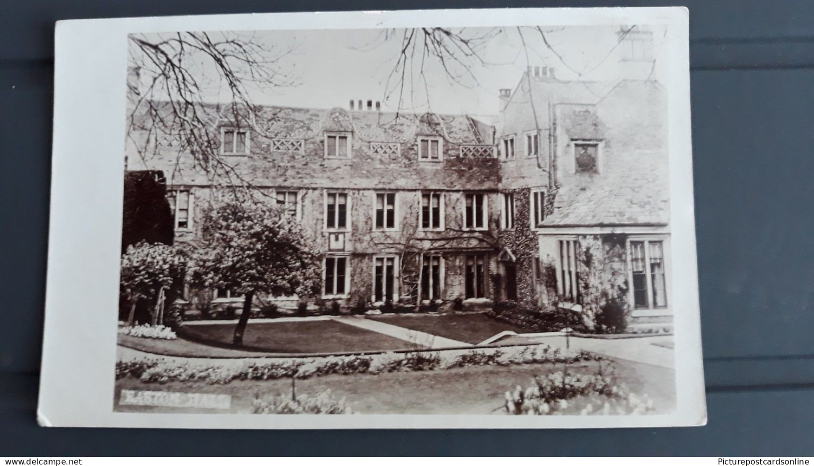 EASTON HALL OLD R/P POSTCARD NORTHAMPTONSHIRE - Northamptonshire