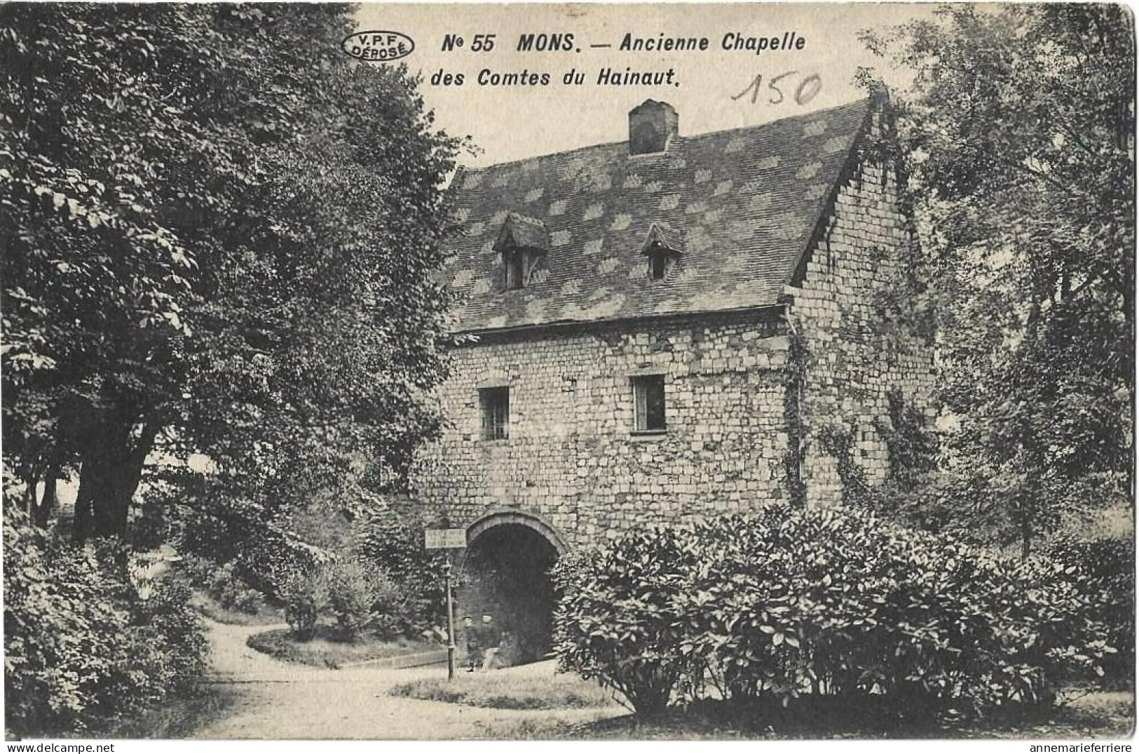 Mons Ancienne Chapelle Des Comtes Du Hainaut - Mons