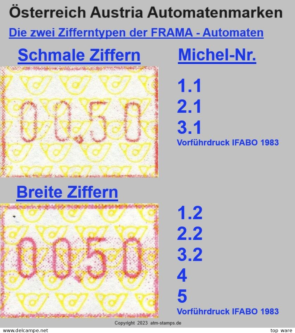 2000 Österreich Austria Automatenmarken ATM 4  "WIPA 2000" 00.50S Ersttag 30.5.00 Wien / Frama Vending Machine - Machine Labels [ATM]