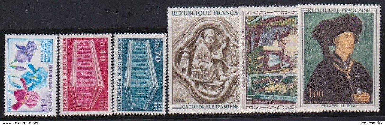 France  .  Y&T   .   6   Timbres   .     **      .     Neuf Avec Gomme Et SANS Charnière - Neufs