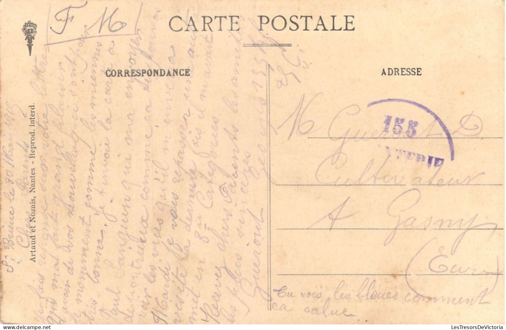 MILITARIA - A La Caserne - Marque Extérieure De Respect - Carte Postale Ancienne - Casernes
