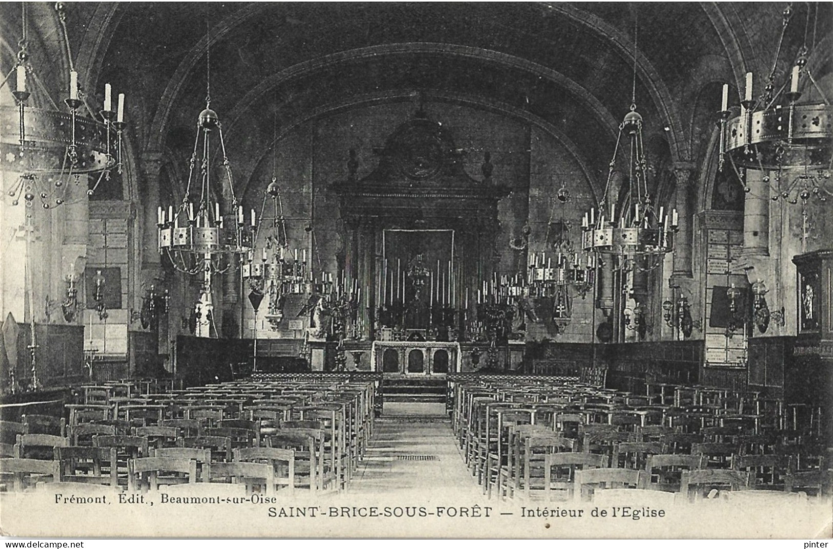 SAINT BRICE SOUS FORET - Intérieur De L'Eglise - Saint-Brice-sous-Forêt