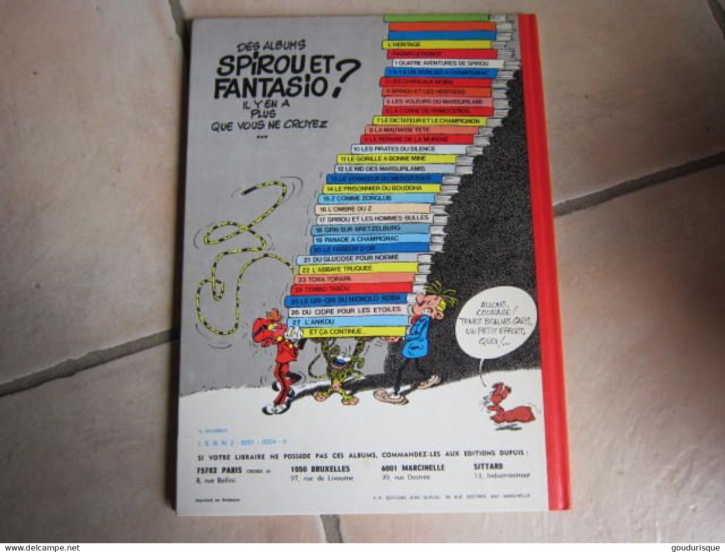 SPIROU ET FANTASIO T2 IL Y A UN SORCIER A CHAMPIGNAC   FRANQUIN - Spirou Et Fantasio