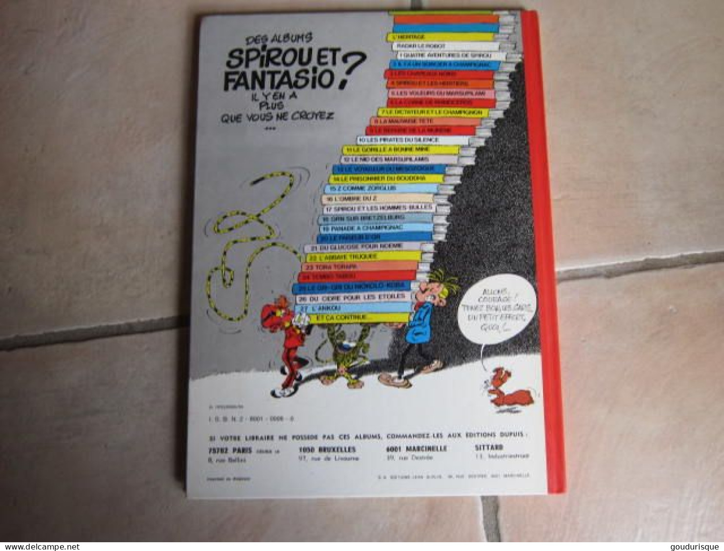 SPIROU ET FANTASIO T4 SPIROUS ET LES HERITIERS  FRANQUIN - Spirou Et Fantasio