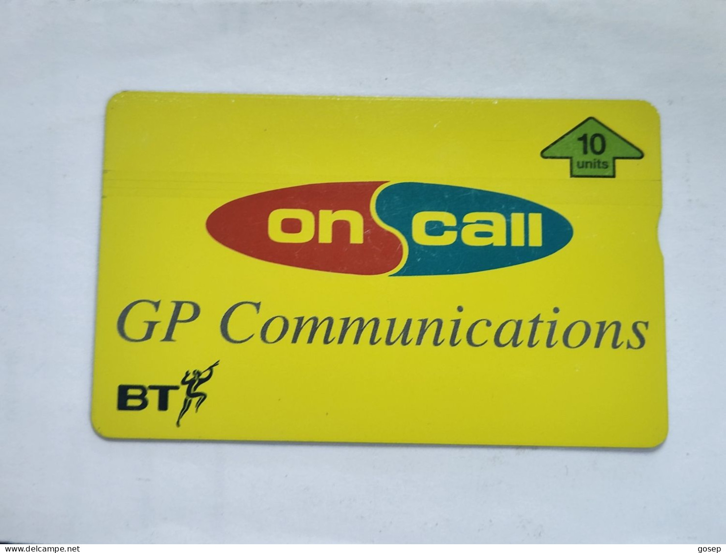 United Kingdom-(BTP340)-GP- COMMUNICATIONS ON CALL-(342)-(10units)(510C)(tirage-3.750)(Price Cataloge-4.00£-mint) - BT Emissions Privées