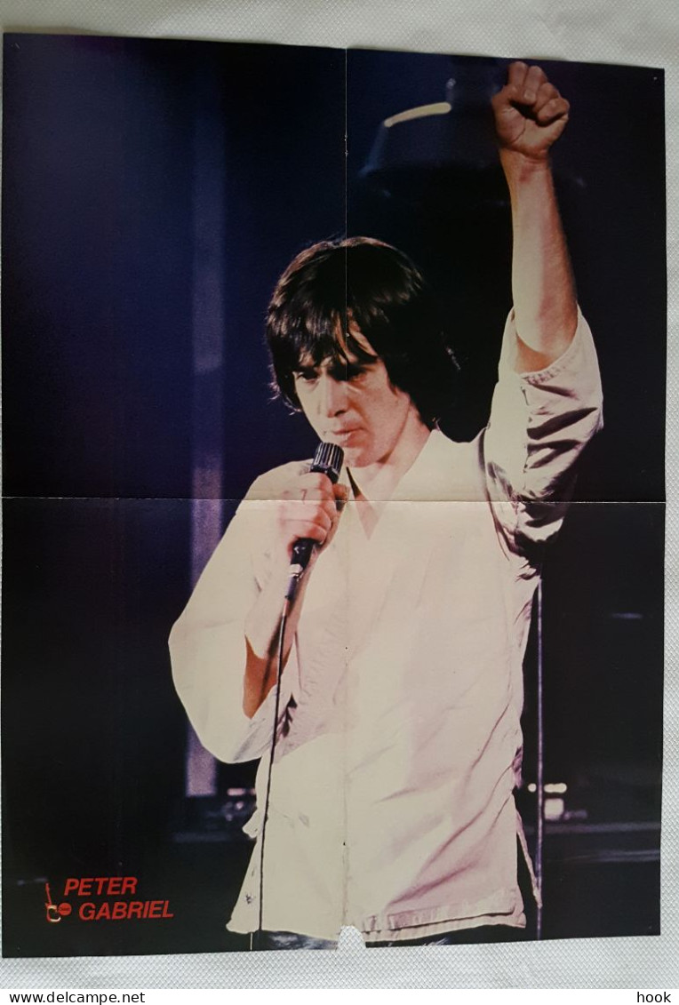 Poster Vintage PETER GABRIEL/IGGY POP (Magazine Best). - Manifesti & Poster