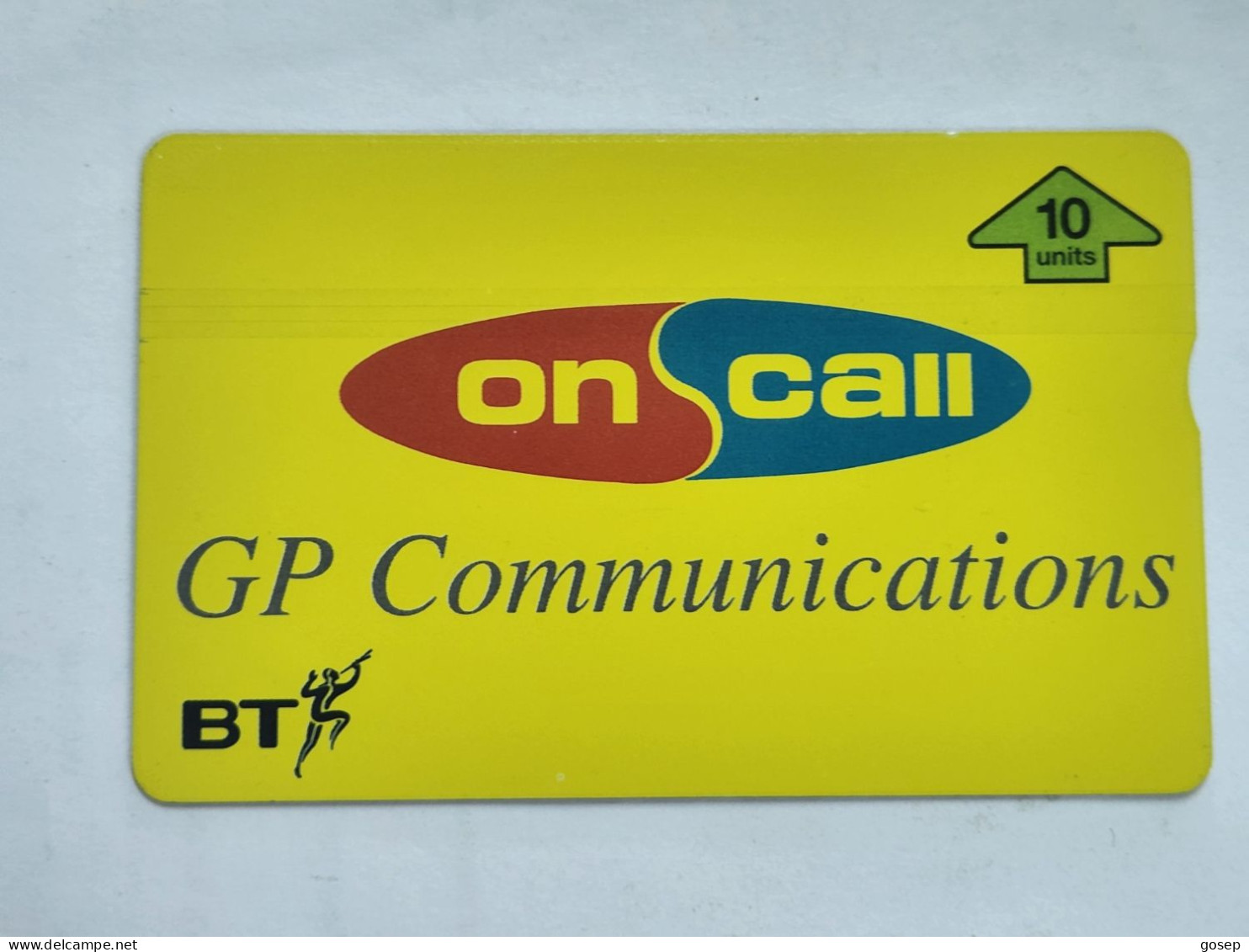 United Kingdom-(BTP340)-GP-COMMUNICATIONS ON CALL-(343)-(10units)(510C)(tirage-3.750)(Price Cataloge-4.00£-mint) - BT Private
