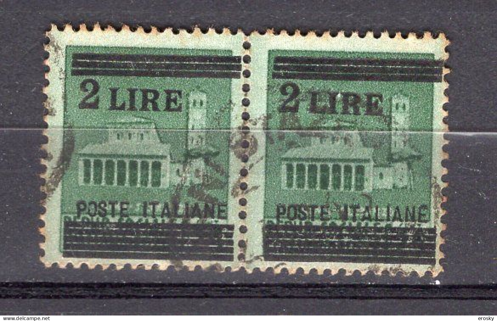 Z6398 - ITALIA LUOGOTENENZA SASSONE N°525 - Gebraucht