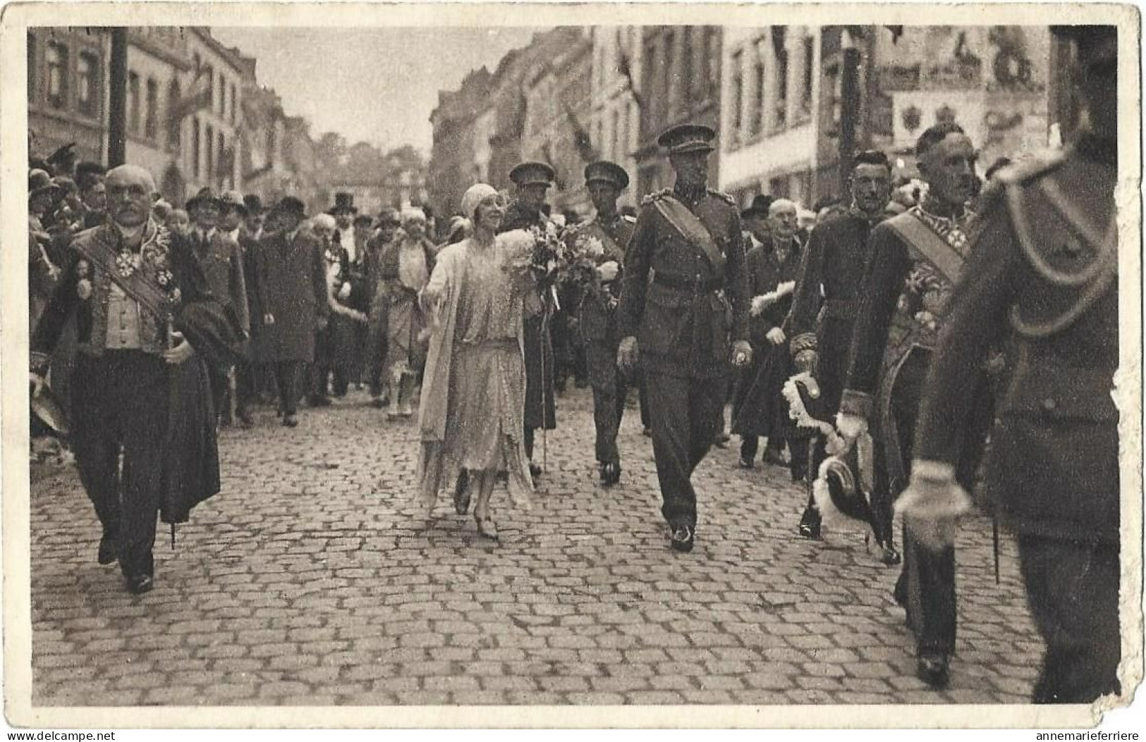 Mons - Visite De La Famille Royale, à Mons à L'occation Du Centenaire De L'Indépendance Nationale 1830-1930 - Mons