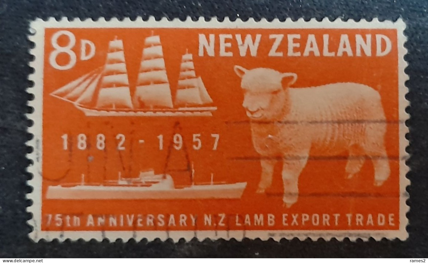 Océanie > Nouvelle-Zélande  N°360 - Gebruikt