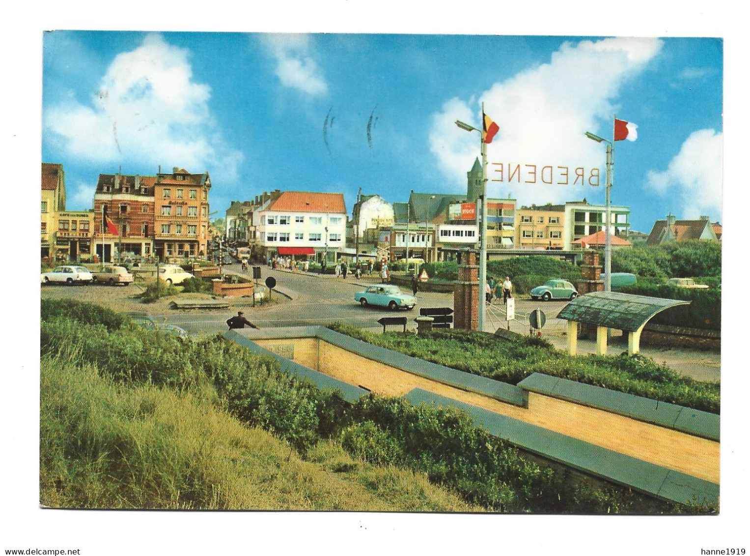 Bredene Strandingang Photo Carte Foto Prentkaart Htje - Bredene