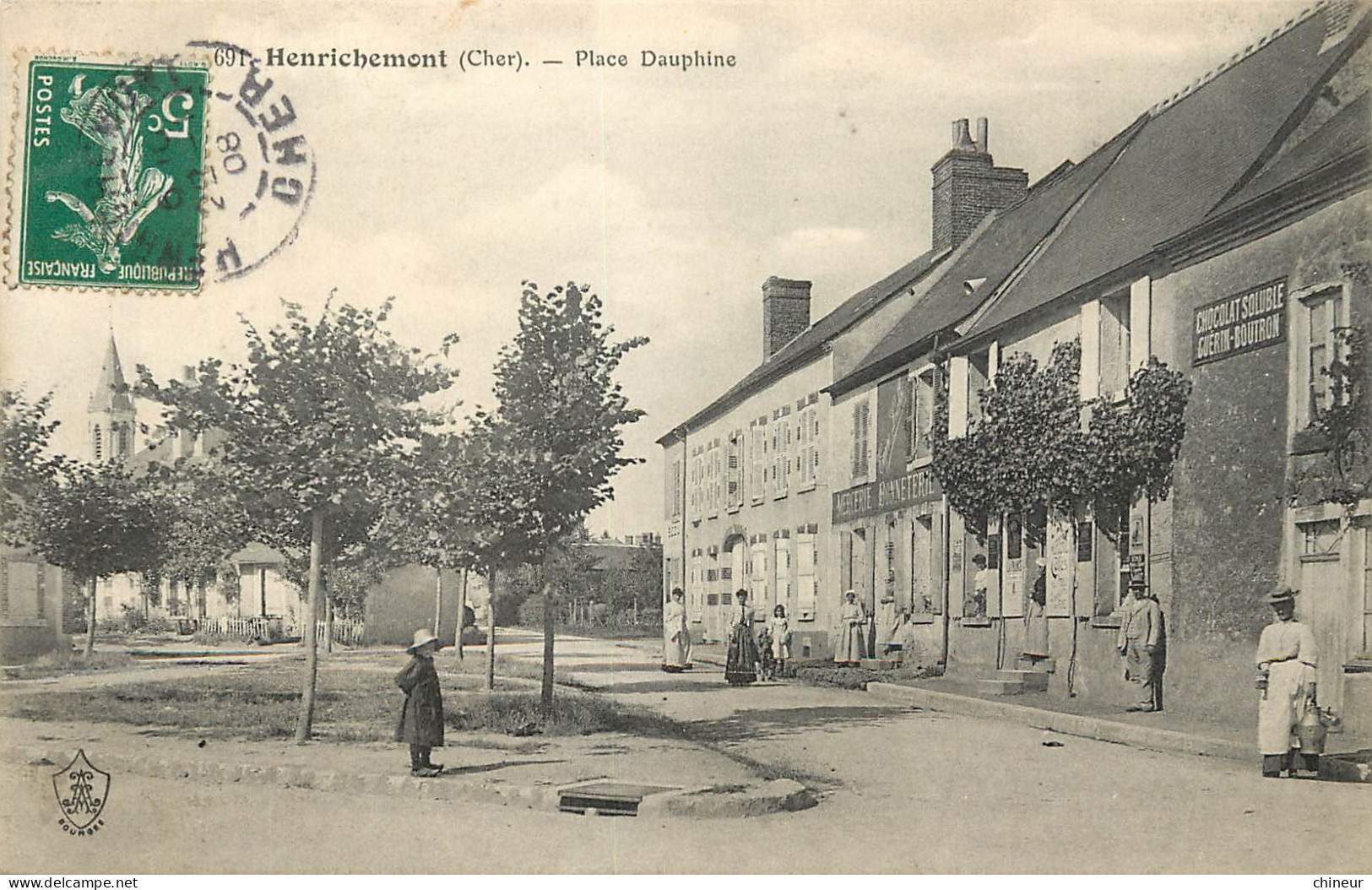HENRICHEMONT PLACE DAUPHINE  BOUTIQUE MERCERIE  - Henrichemont