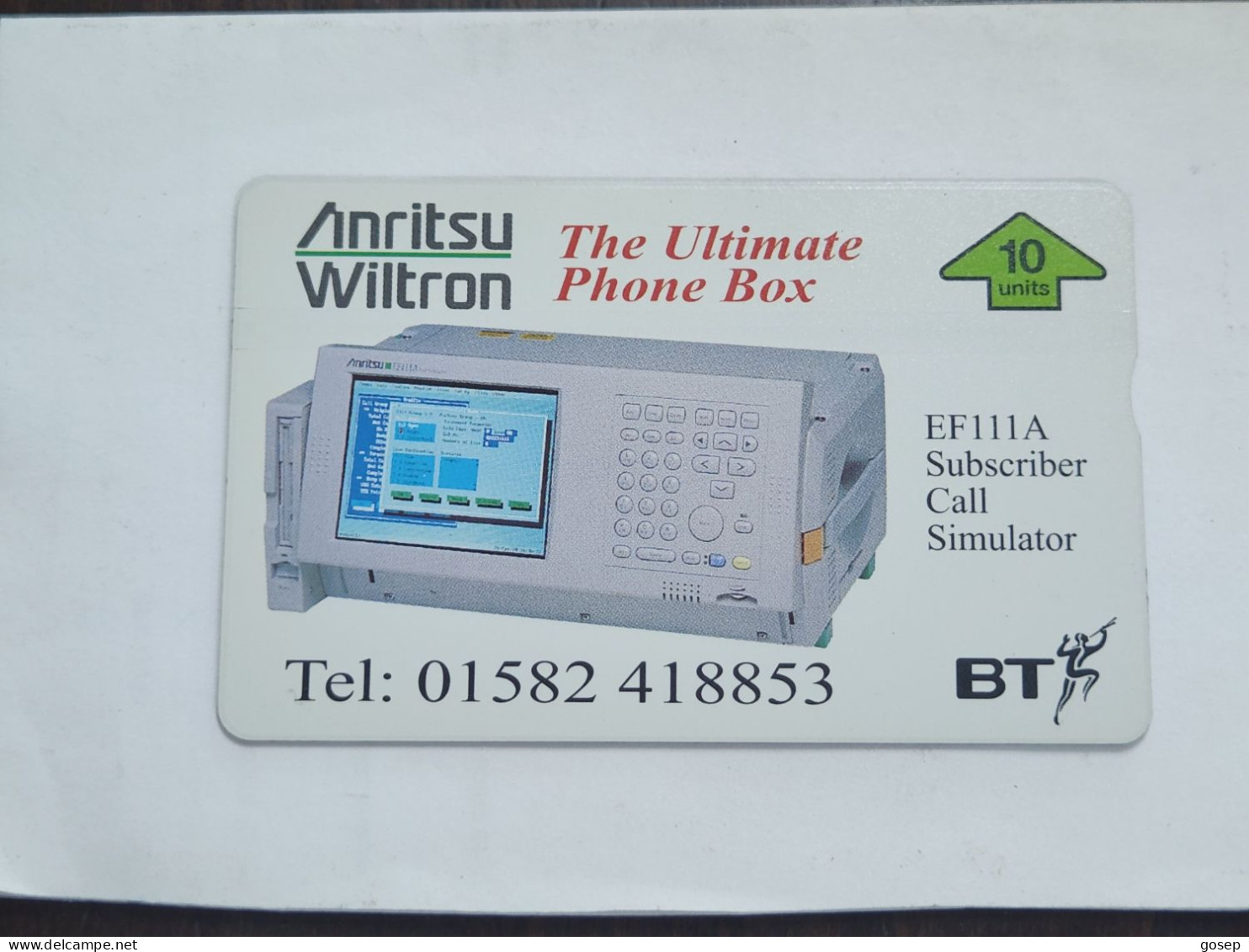 United Kingdom-(BTP352)-ANRITSU WILTRON-(364)-(10units)(510D57578)(tirage-2.000)(price Catalogue-6.00£-mint) - BT Emissions Privées