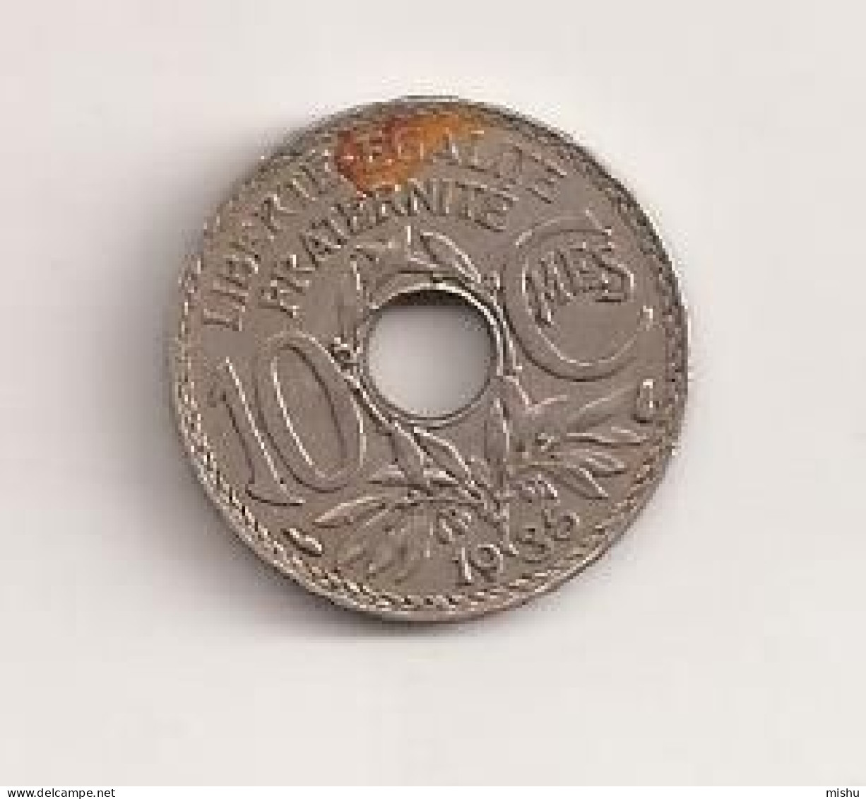 France 10 Centimes 1935 Cent Cents Centimes V1 - Andere & Zonder Classificatie
