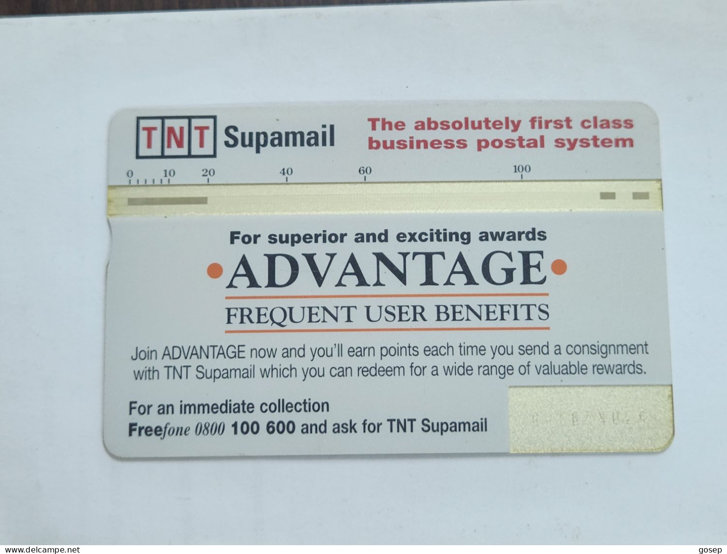 United Kingdom-(BTP357)-TNT-aupamail/ADVANTAGE-(370)-(20units)(52048368)(tirage-12.000)(price Catalogue-10.00£-mint) - BT Privé-uitgaven