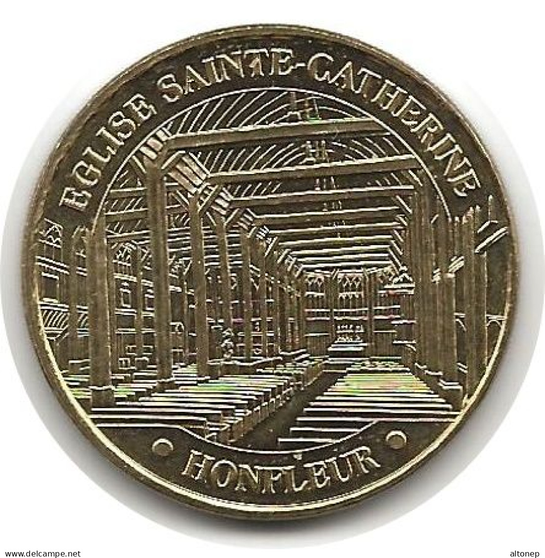Honfleur - 14 : Eglise Sainte Catherine  (Monnaie De Paris, 2018) - 2018