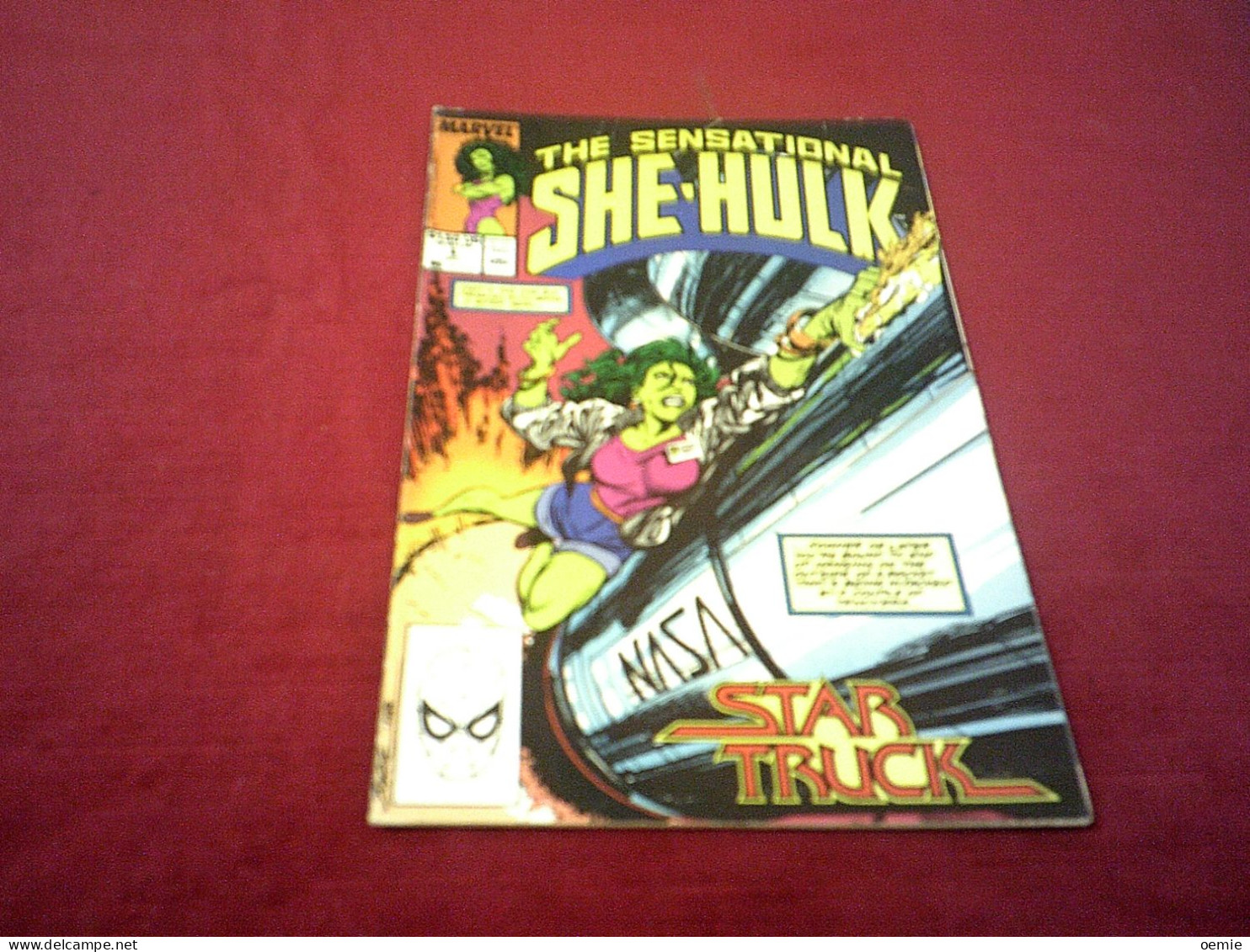 THE SENSATIONAL SHE HULK  N° 6 OCT  ( 1989 ) - Marvel