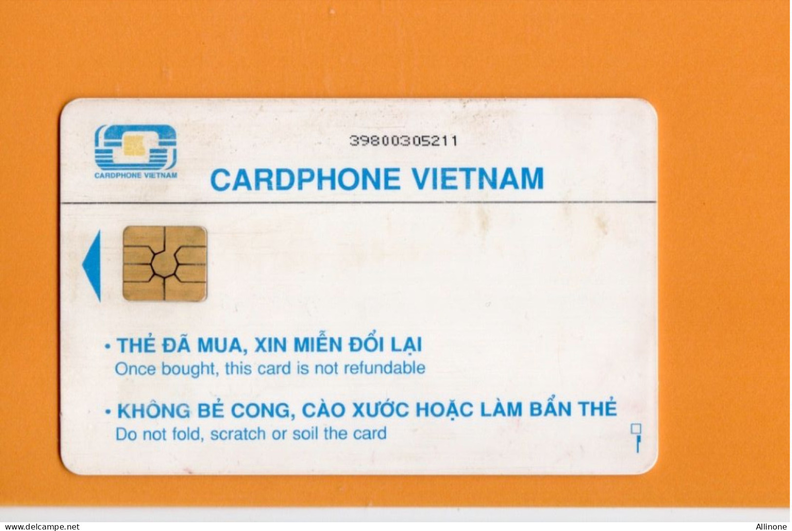 Télécartes Viet Nam VIETNAM VINAPHONE Bien Utilisée 2 Scans - Vietnam