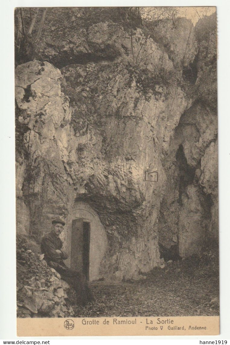 Flémalle Grotte De Ramioul La Sortie Cachet 1926 Val Saint Lambert Htje - Flémalle