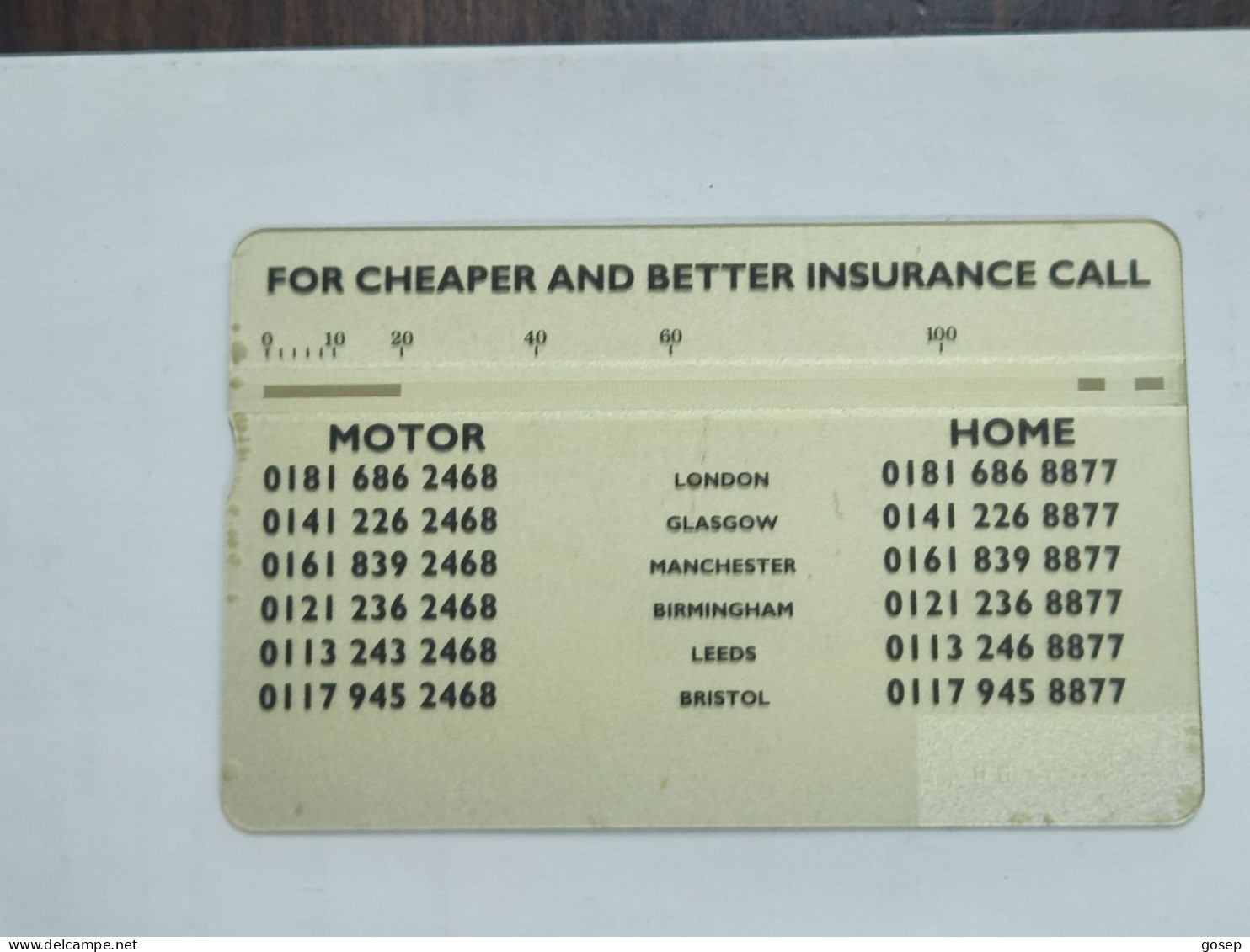 United Kingdom-(BTP362)-Direct Line Insurance-(371)-(20units)(520E24009)(tirage-2.000)(price Catalogue-5.00£-mint) - BT Edición Privada