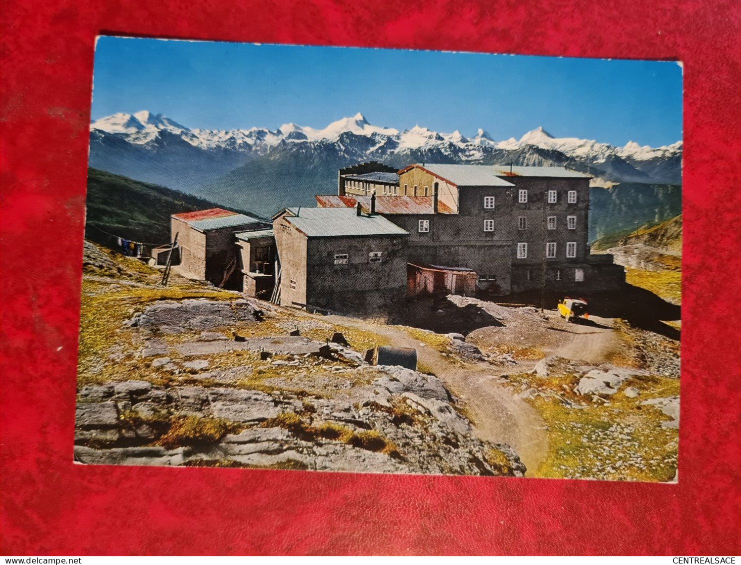 CARTE SUISSE  HOTEL WILDSTRUBEL GEMMIPASS MISCHABEL WEISSHORN MATTERHORN - Trub