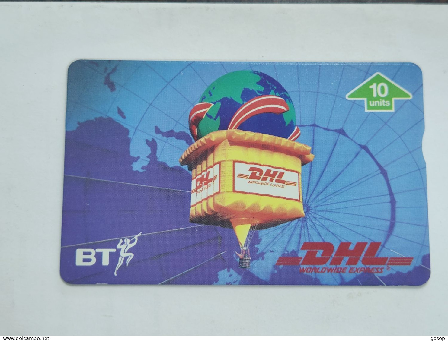 United Kingdom-(BTP363)-DHL-world Wide Express-(375)-(10units)(510D56538)(tirage-1.000)(price Catalogue-75.00£-mint) - BT Edición Privada