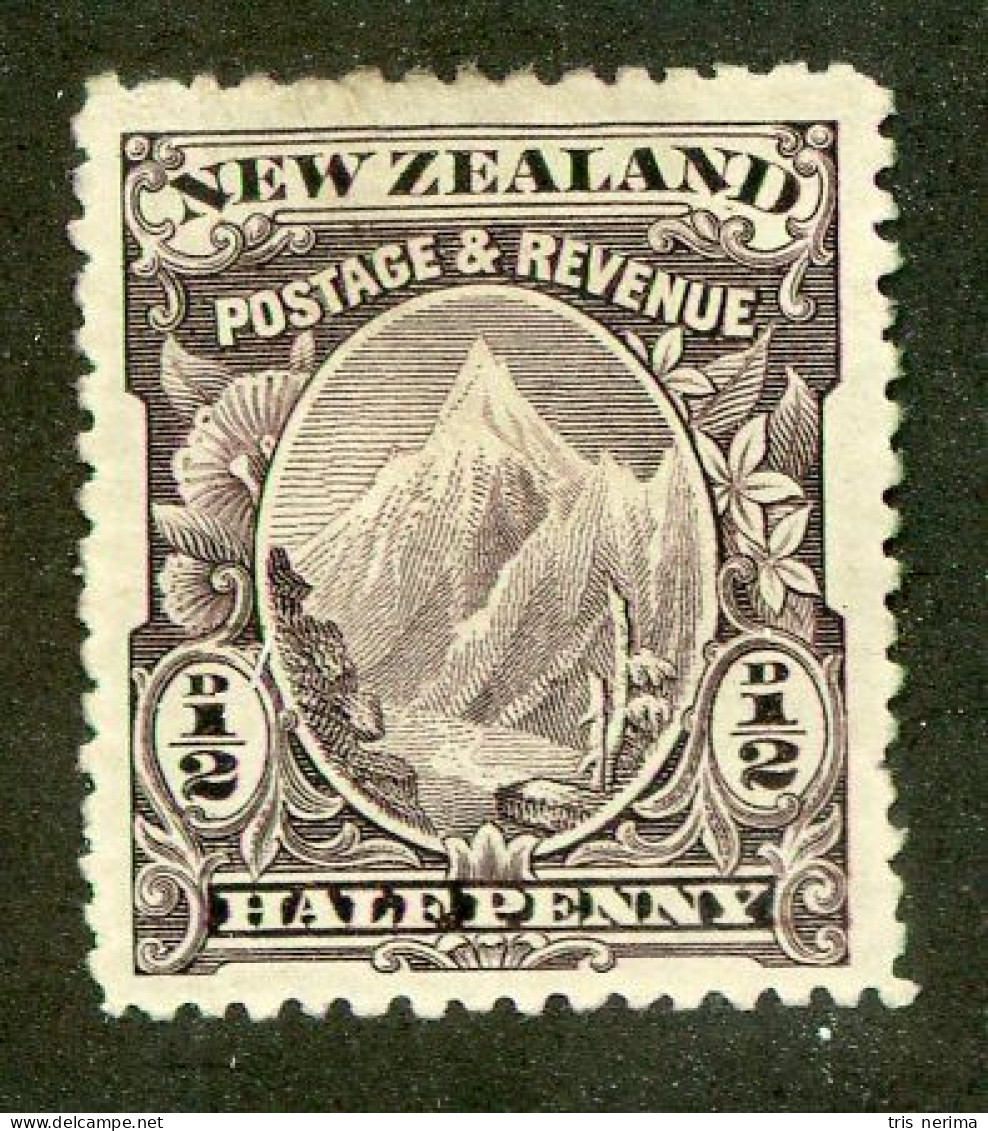 129 New Zealand 1898 Scott #70 Mlh* (Lower Bids 20% Off) - Neufs