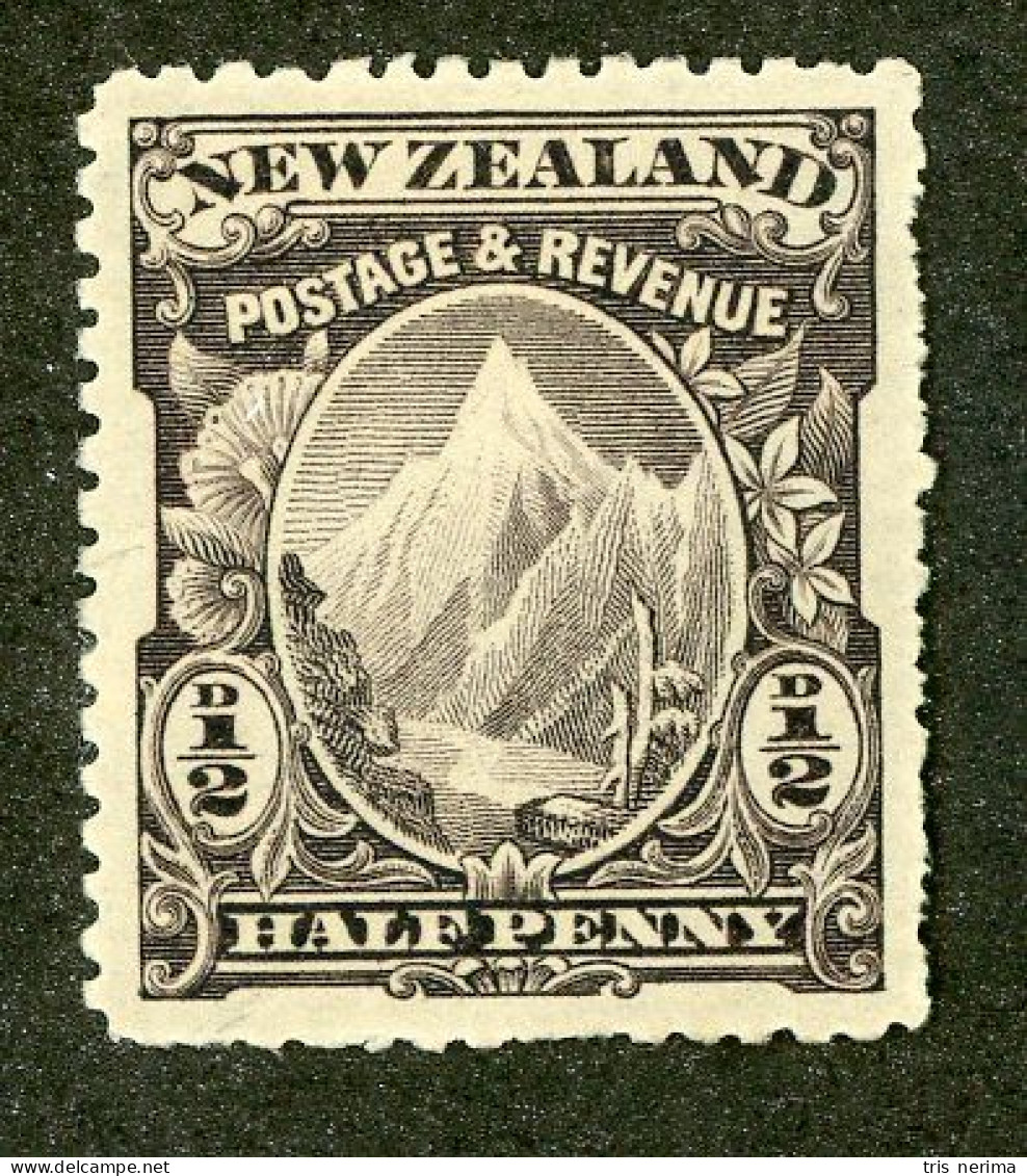 130 New Zealand 1898 Scott #70 Mlh* (Lower Bids 20% Off) - Ongebruikt