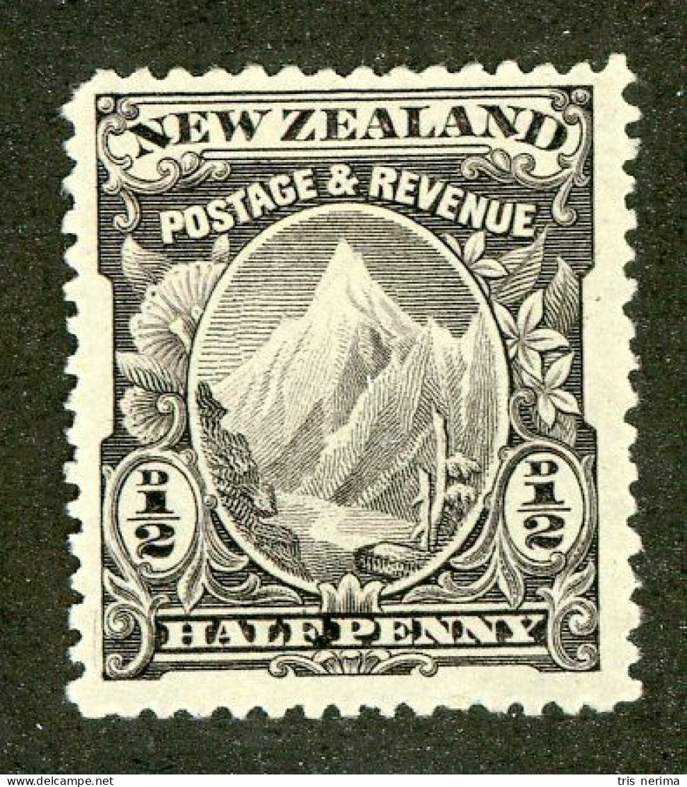 133 New Zealand 1898 Scott #70 Mlh* (Lower Bids 20% Off) - Neufs