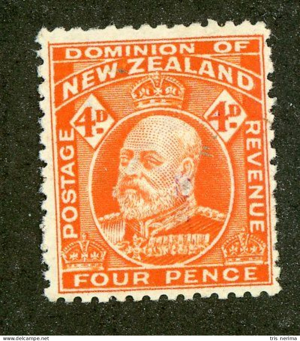 140 New Zealand 1906 Scott #134 Mnh** (Lower Bids 20% Off) - Unused Stamps