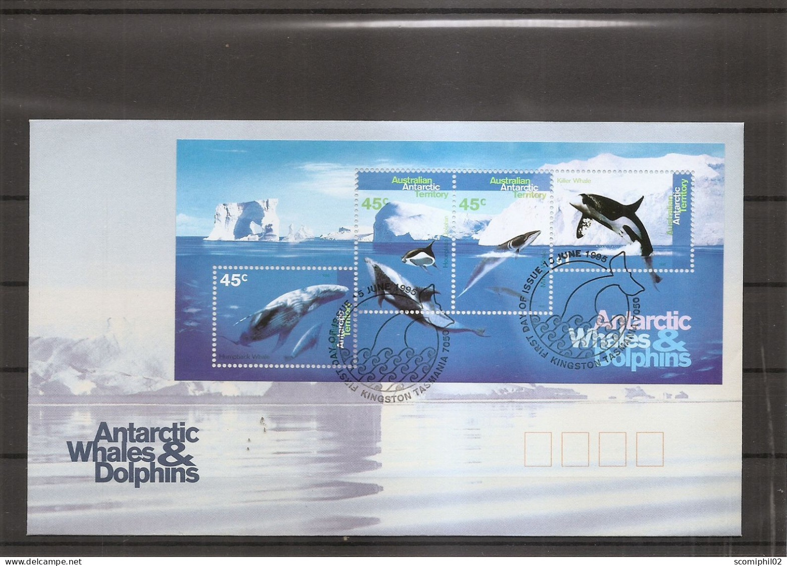 AAT - Mammiphères Marins ( FDC De 1995 à Voir) - FDC