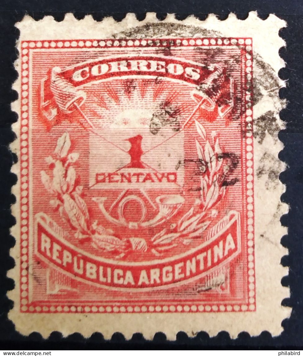 ARGENTINE                          N° 52                       OBLITERE - Used Stamps
