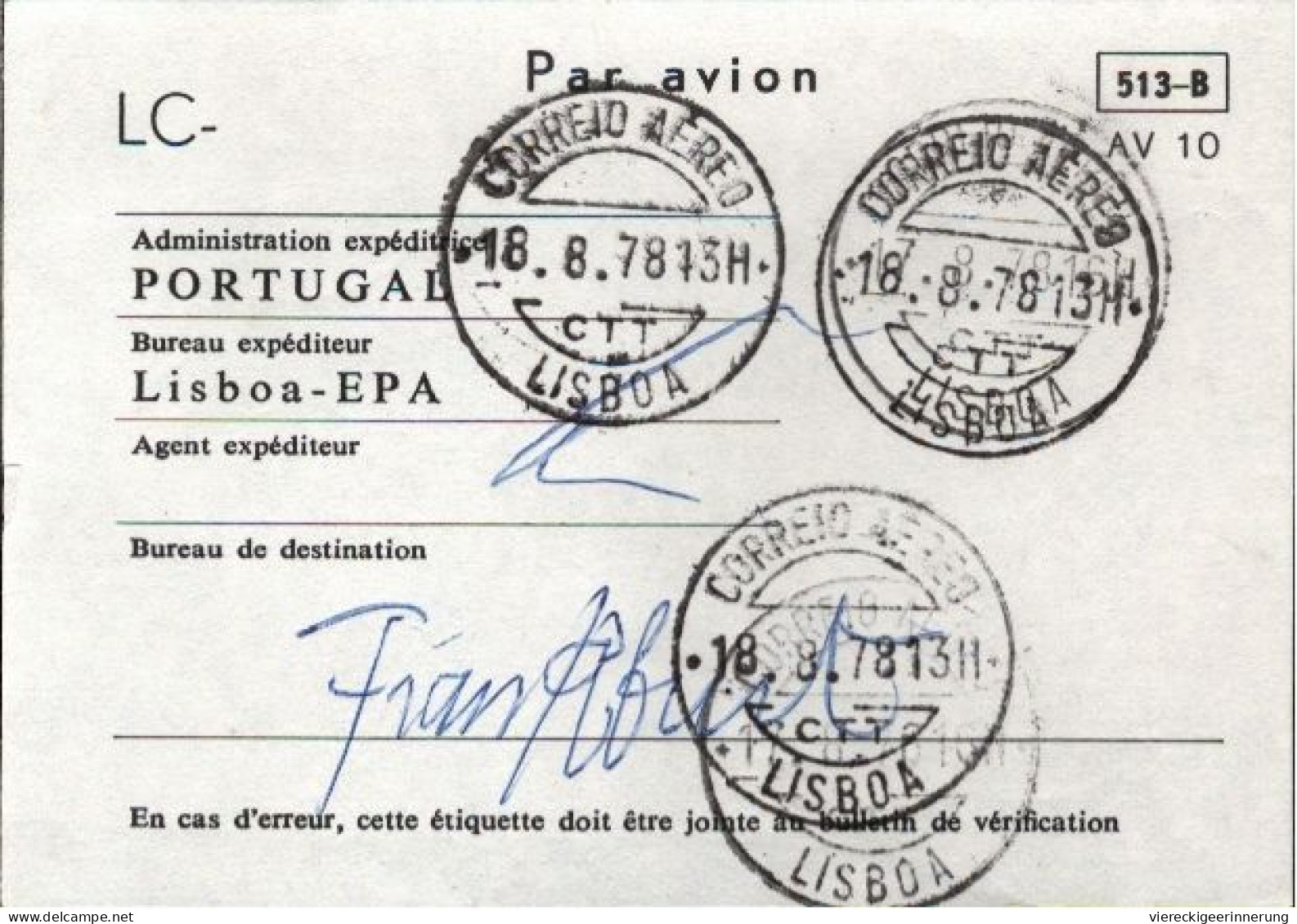 ! Sammlung Von 52 R-Zetteln Aus Portugal, U.a. Lisbon, Einschreibzettel, Recozettel - Lotes & Colecciones