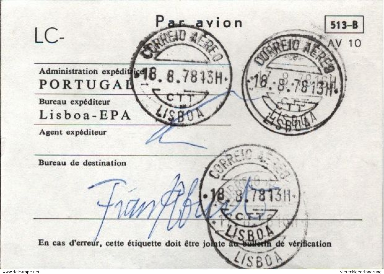 ! Sammlung Von 52 R-Zetteln Aus Portugal, U.a. Lisbon, Einschreibzettel, Recozettel - Sammlungen