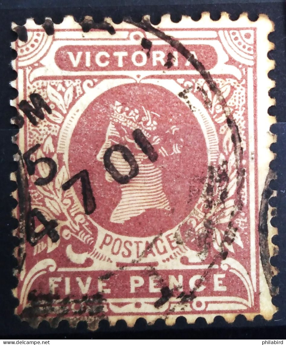 AUSTRALIE - VICTORIA                          N° 105                       OBLITERE - Oblitérés