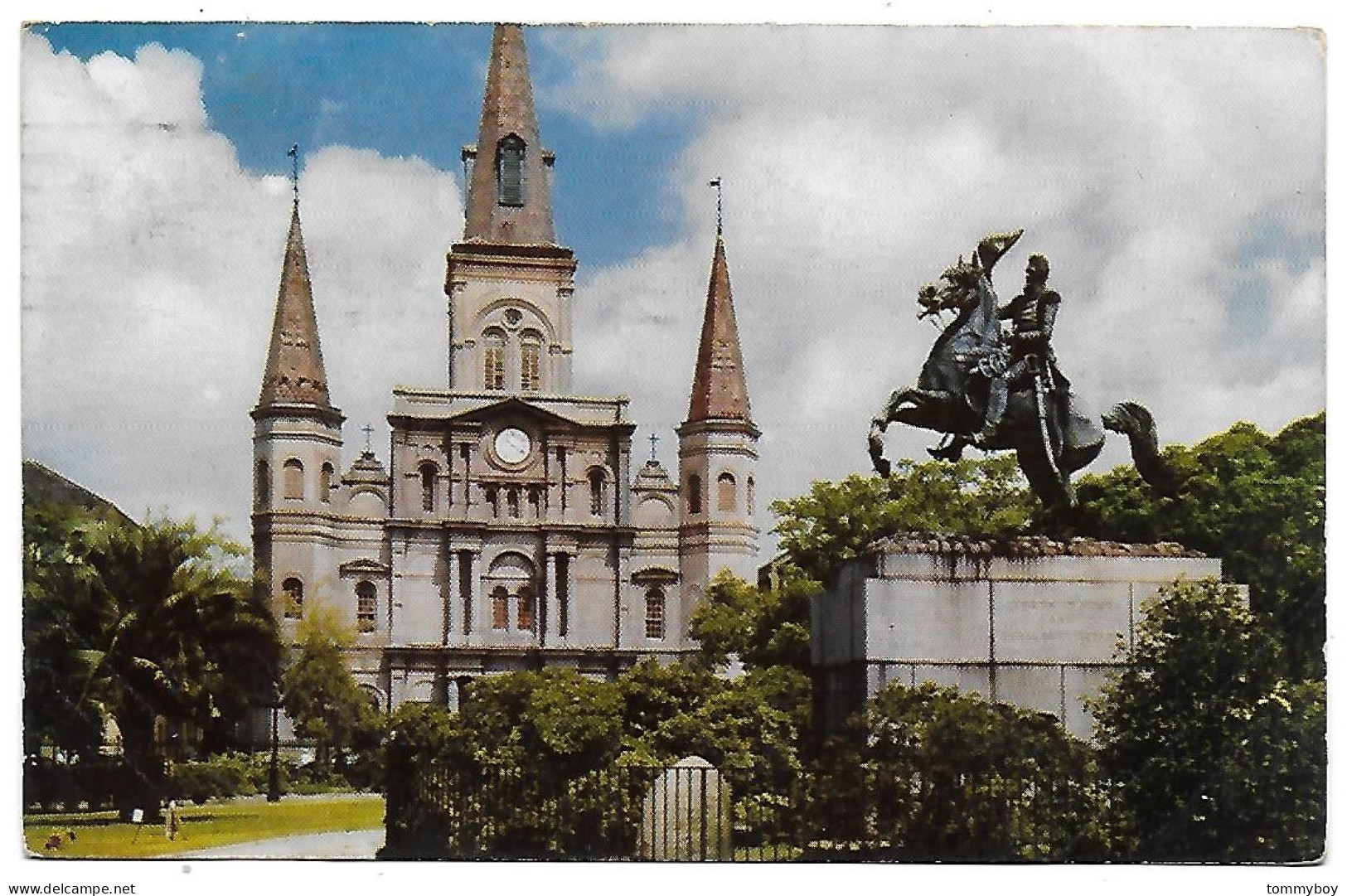 CPA St. Louis Cathedral And General Jackson Memorial, New Orleans - New Orleans