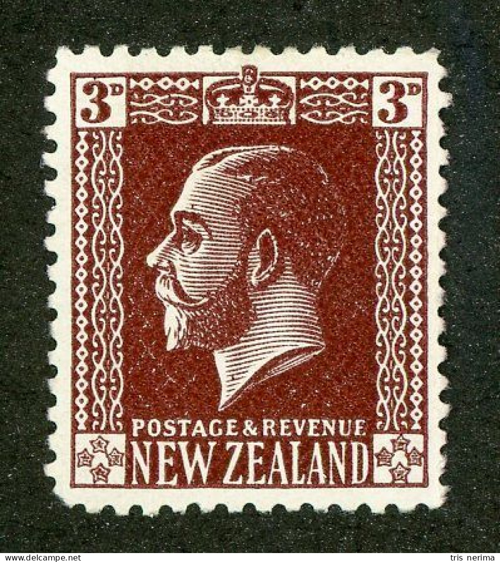 174 New Zealand 1916 Scott #164 M* (Lower Bids 20% Off) - Ungebraucht