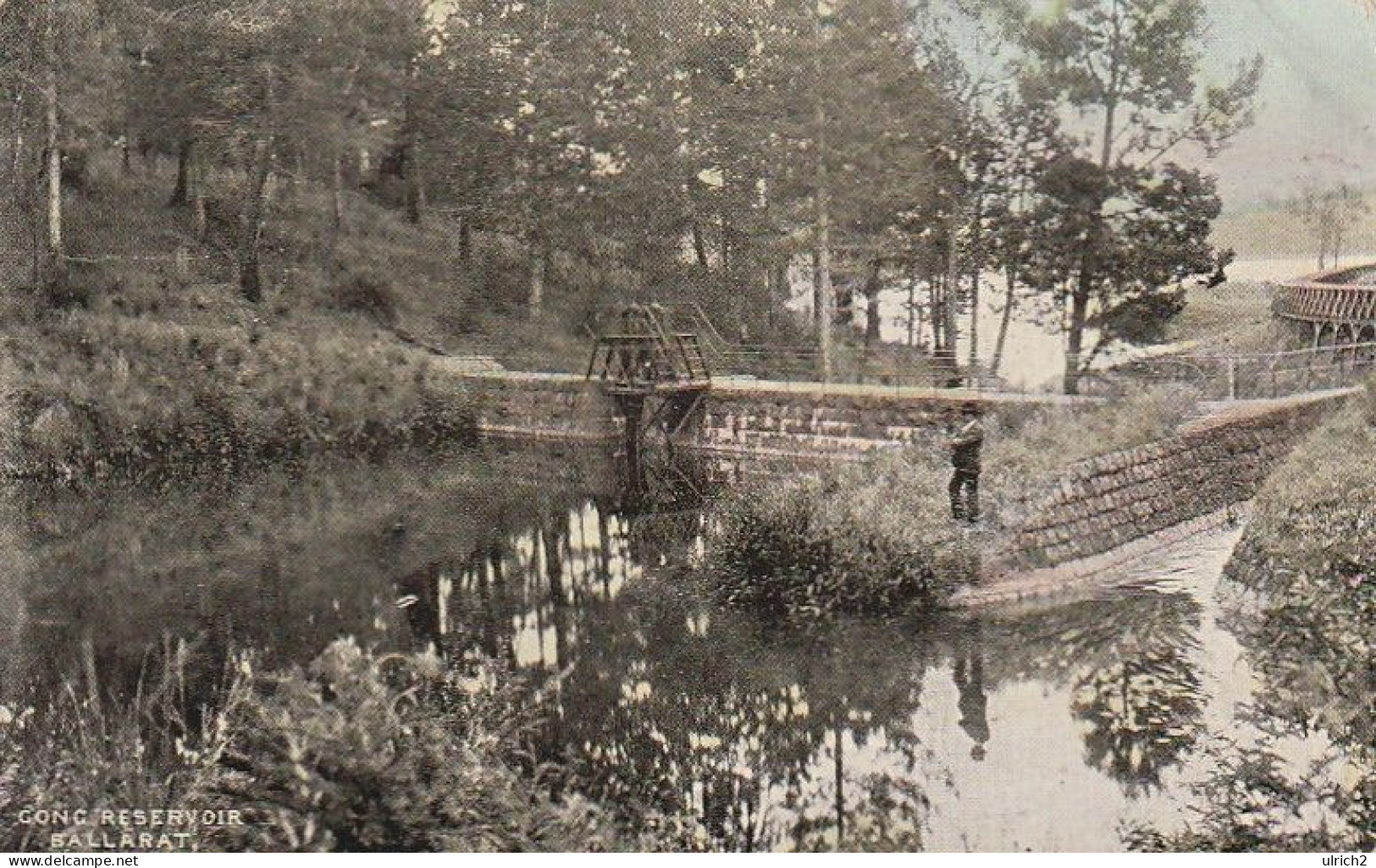 AK Ballarat - Gong Reservoir - 1907 (65081) - Ballarat