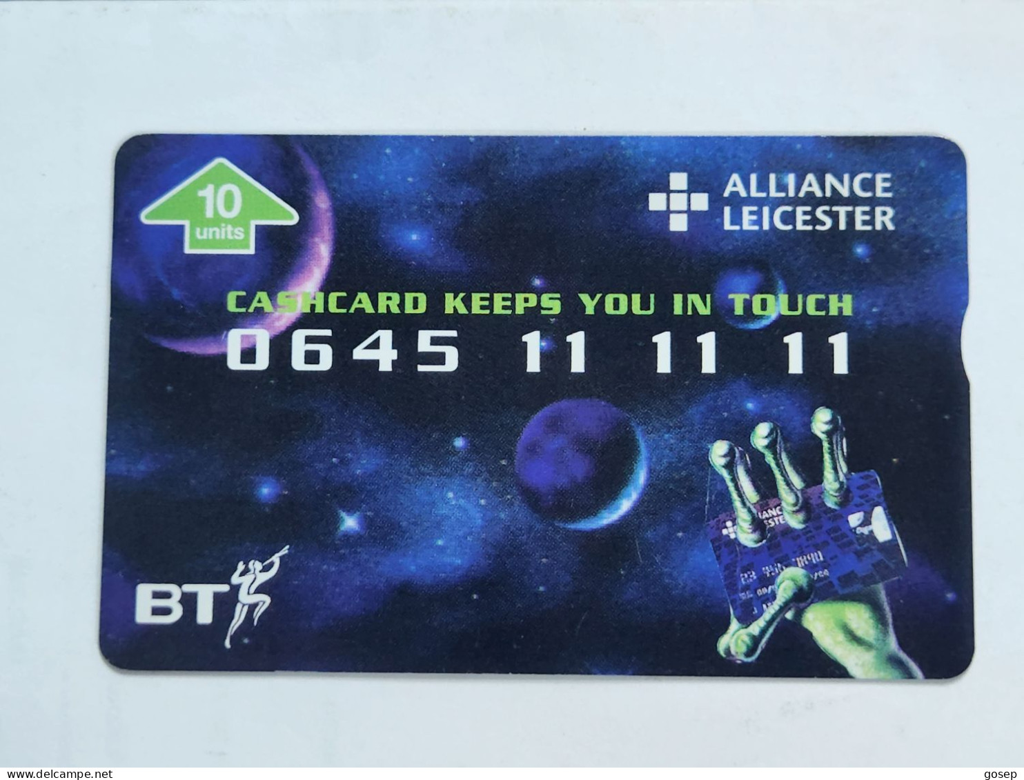 United Kingdom-(BTP380)-ALLIANCE & LEICESTER-(394)(10units)(510M16749)(tirage-11.015)(price From Cataloge-6.00£-mint) - BT Privé-uitgaven