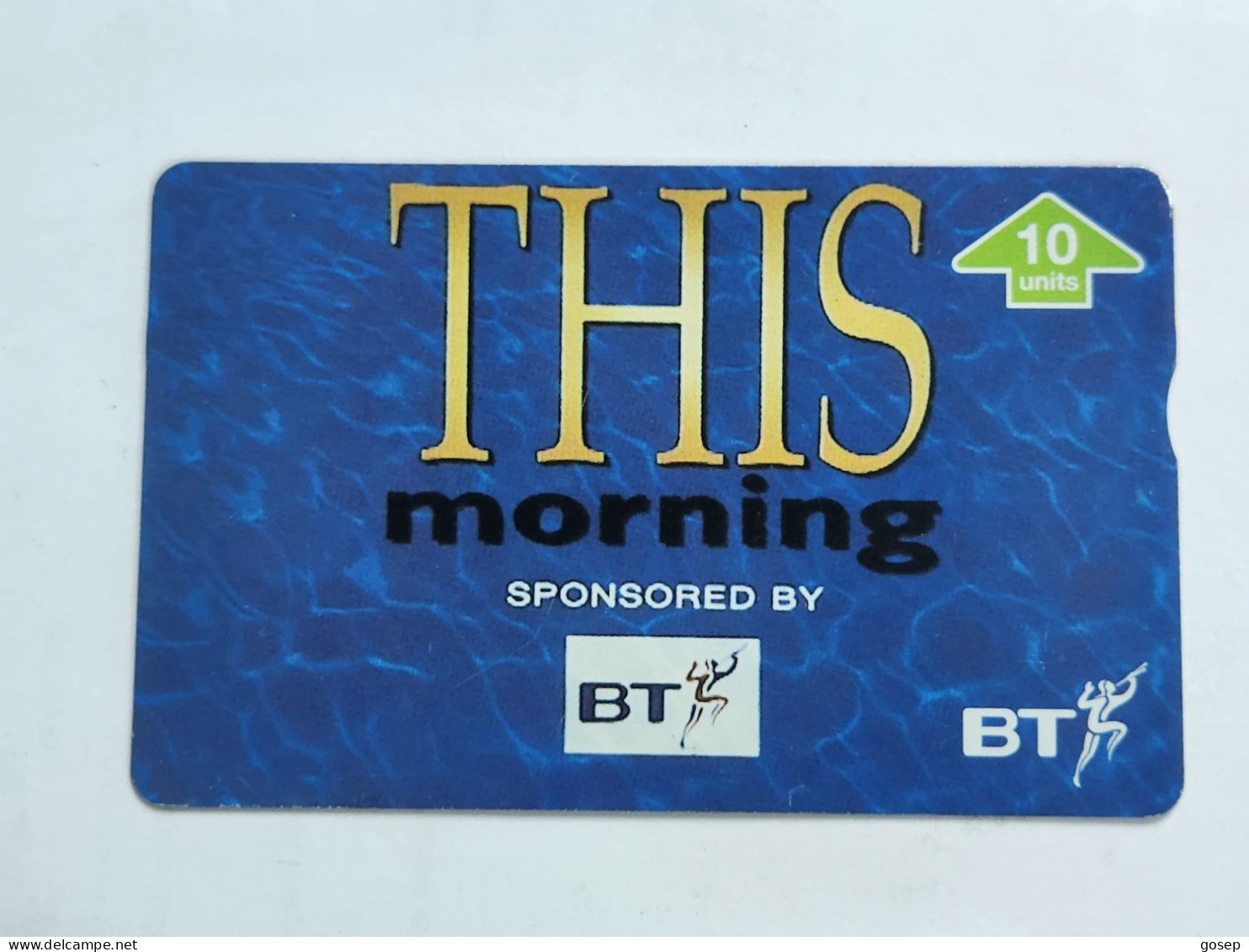 United Kingdom-(BTP381)-THIS MORNING-(395)(10units)(510L13539)(tirage-2.050)(price From Cataloge-10.00£-mint) - BT Private