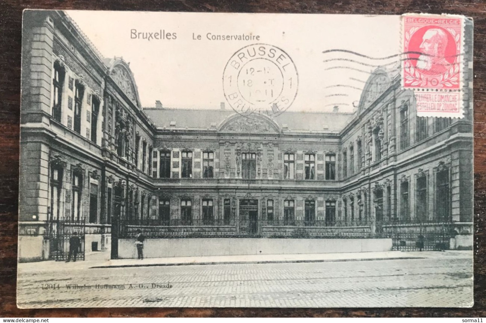 CPA BRUXELLES (Belgique) Le Conservatoire - Formación, Escuelas Y Universidades