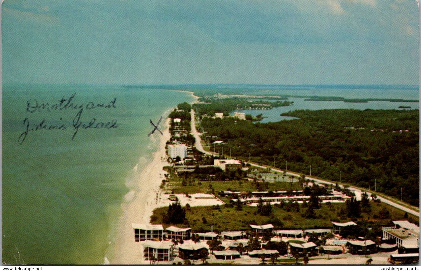 Florida Sarasota Looking North On Longboat Key  - Sarasota