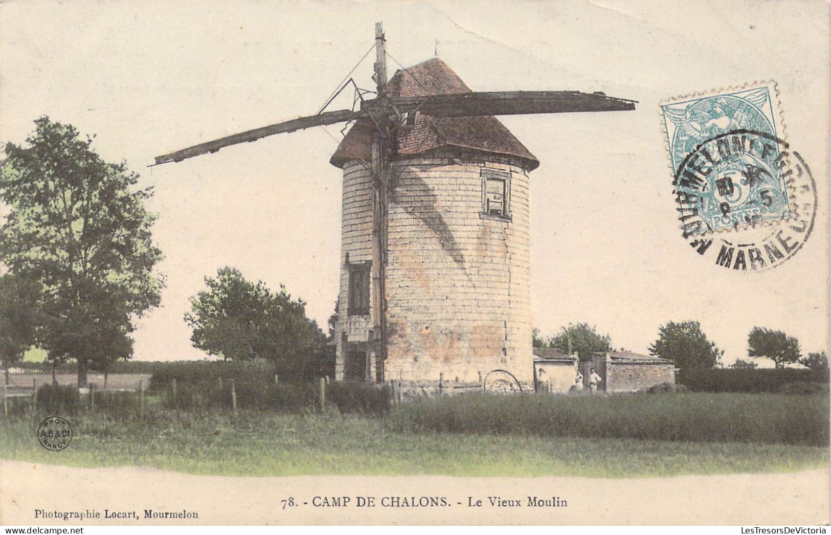 FRANCE - 51 - Camp De Chalons - Le Vieux Moulin - Carte Postale Ancienne - Châlons-sur-Marne