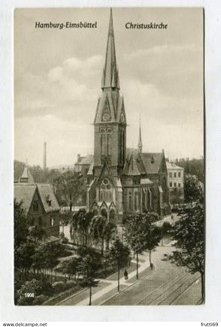 AK150911 GERMANY - Hamburg - Eimsbüttel - Christuskirche - MODERN REPRODUCTION CARD - Eimsbuettel