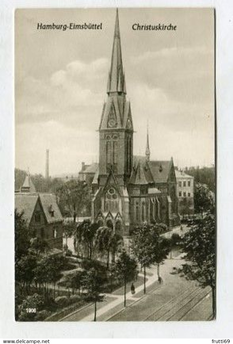 AK150911 GERMANY - Hamburg - Eimsbüttel - Christuskirche - MODERN REPRODUCTION CARD - Eimsbüttel