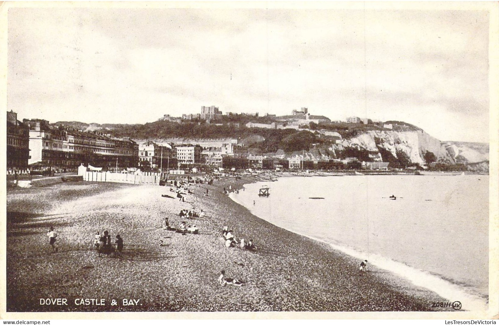 ANGLETERRE - Dover Castle & Bay - Carte Postale Ancienne - Dover